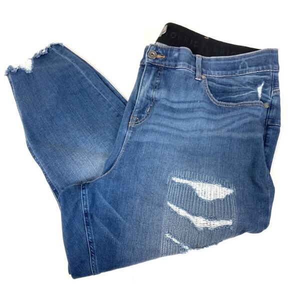 torrid Denim - Torrid | Bombshell Skinny Premium Stretch Distressed Jeans 26R